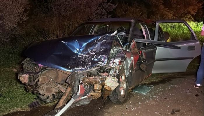 Catanduvas - Seis pessoas ficam feridas em acidente grave na BR-277